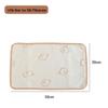 Cartoon Ice Silk Baby Cooling Pillow Towel