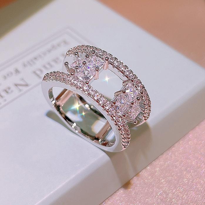 Элегантное женское кольцо из стерлингового серебра с большим цирконом в форме капли воды, кольца на пальцы для женщин, обещание любви, подарки на День святого Валентина