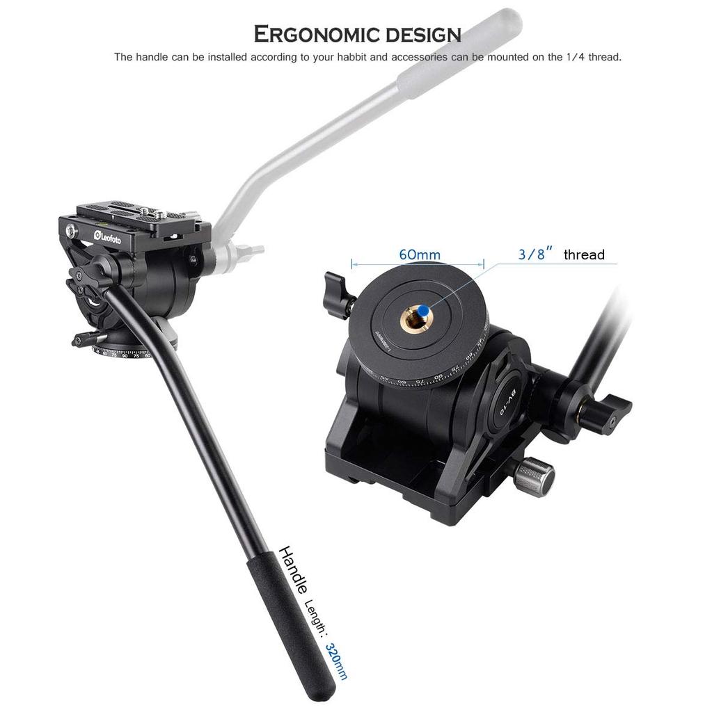 Leo Photo VTR Head 60mm VTR Series BV-10