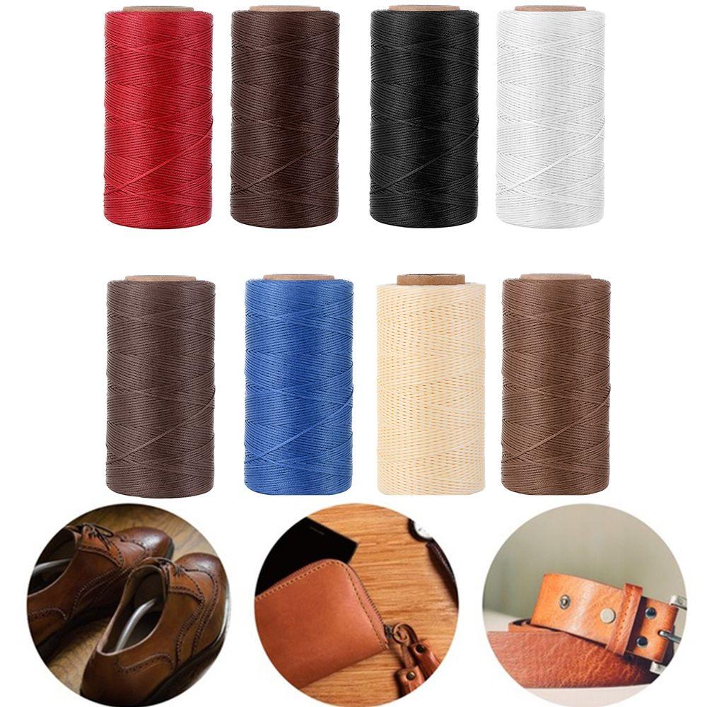 260 м/рулон Шнуры для изготовления украшений своими руками Ручная строчка Швейная нить Вощеная нить Кожаный инструмент Шнур для сшивания