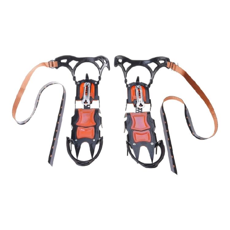 12-зубые ледоступы для ботинок и обуви, противоскользящие ледоступы с шипами для зимнего активного отдыха, катания на лыжах