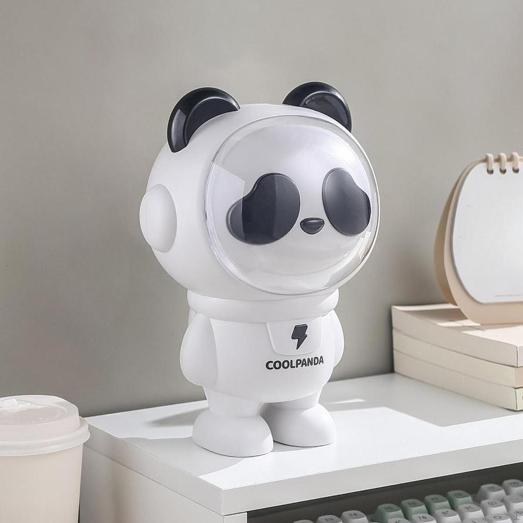 Копилка скульптура панды статуя животного мультфильм украшение стола банка для сбережений