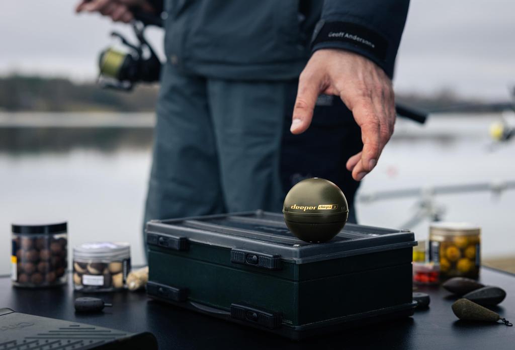 Беспроводной умный эхолот Deeper 3 с 3D-глубиной CHIRP, быстрый, до 15 часов работы от батареи, тройная японская модель 2025 года CHIRP+ Mapping, встроенный GPS,