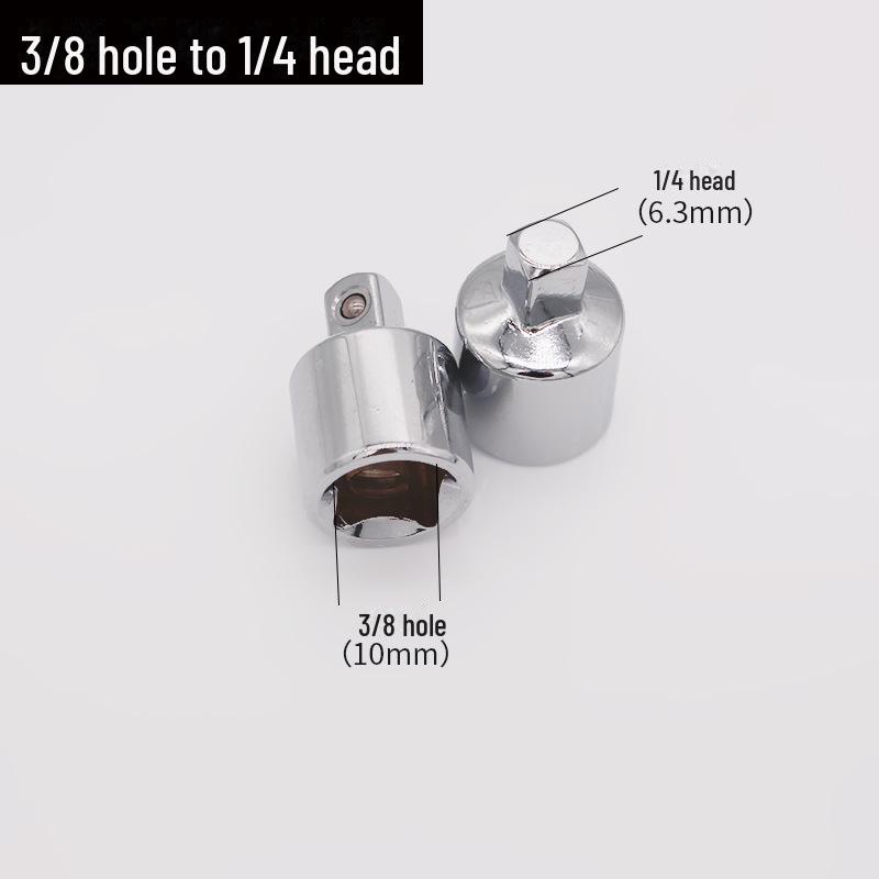 Набор адаптеров для торцевых ключей с храповым механизмом CRV: 1/2", 3/8", 1/4"