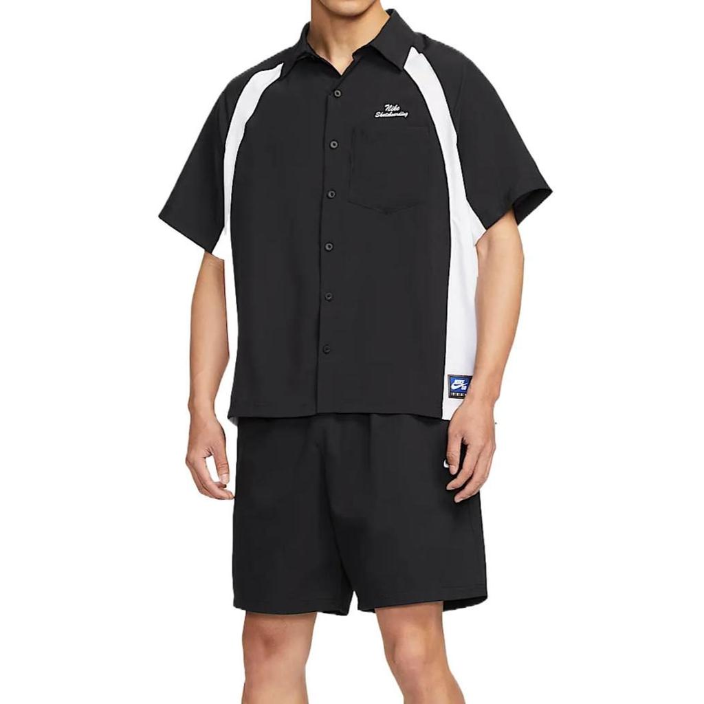 Nike Мужская футболка Dri Fit SB Черно-белая HJ2959-010