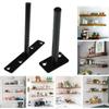 Screw Mounting Plate Floating Hidden Shelf Bracket Wall Shelves Supports Concealed Metal Brackets