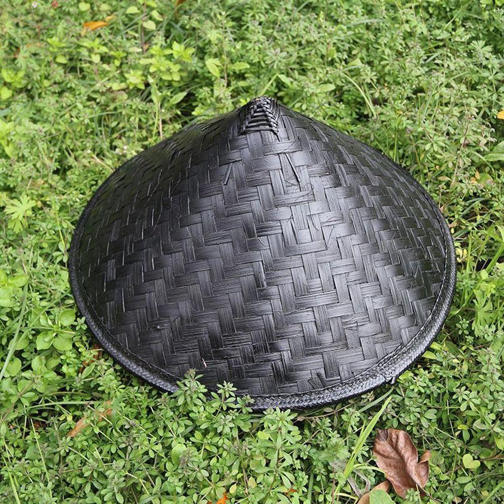 Fu Hats Женские Солнечные Шляпы Шляпы из Бамбука и Ротанга Туризм Дождевые Кепки Мужские Шляпы Рыбака Плетеные Соломенные Шляпы
