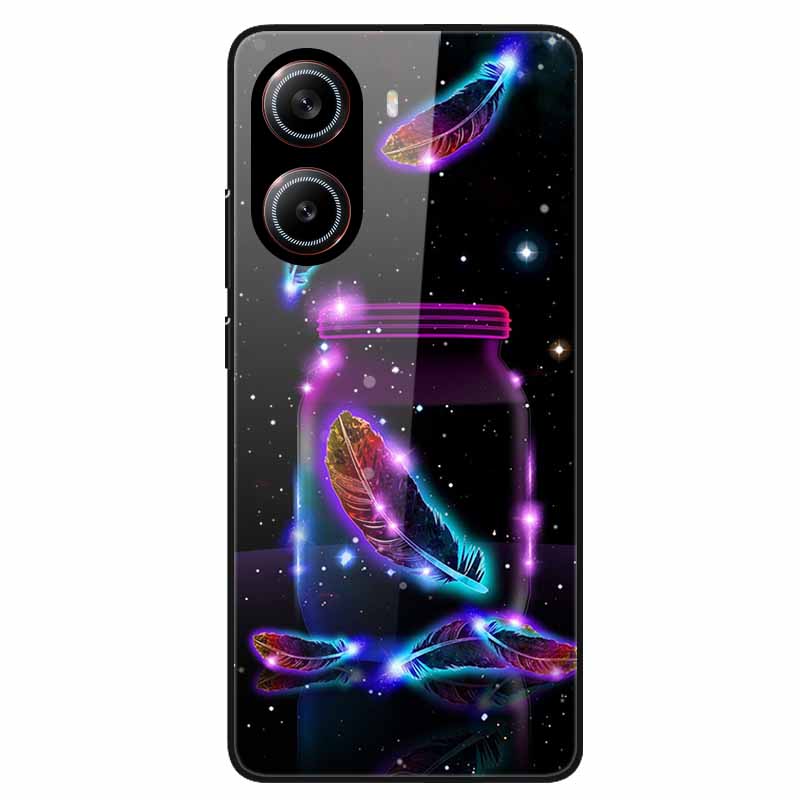 Чехол для Poco X7 Pro Модный Закаленное Стекло Жесткая Задняя Крышка Телефона для Xiaomi Poco X7 Pro Чехлы PocoX7Pro X 7 Pro X7Pro Корпус новый