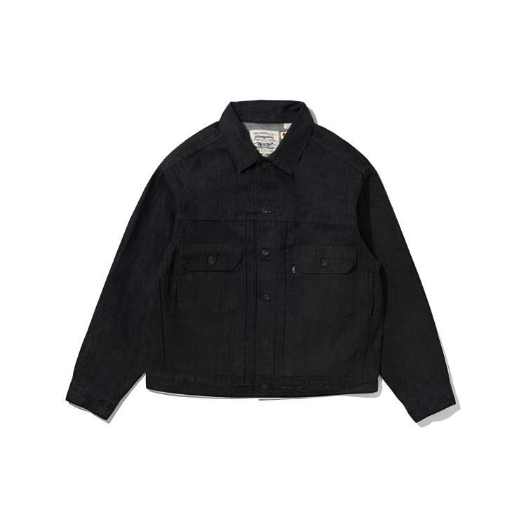Levi's Denim Jackets & Coats Men's Black Gray 21261-0025