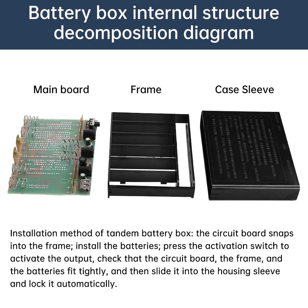 Power Bank Box 5V 9V 12V Выходная мощность для Чехла-аккумулятора для Телефона Планшета 6x Батарей 18650 ИБП Источник Бесперебойного Питания Электронный Набор