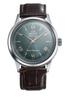 Автоматические механические часы Orient Bambino 38 с циферблатом цвета Domestic Green [ORIENT], Автоматические, Гарантия производителя, RN-BB0001E, Мужские,