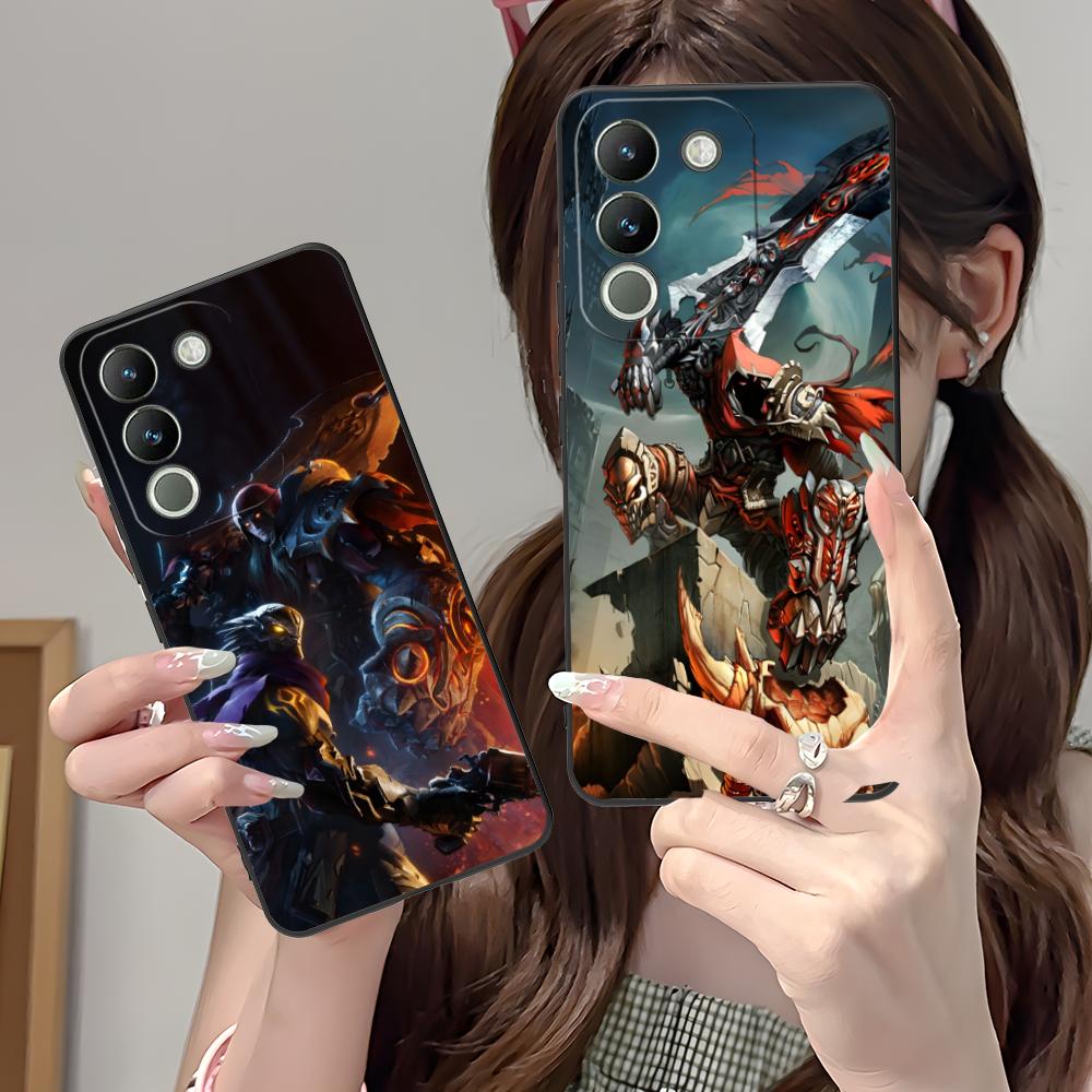 Чехол для мобильного телефона Darksiders для VIVO Y77 76 75 74 73 72 58 56 55 51 50 38 36 Y19 Y18 Y03 Y01 5G Цветной печатный чехол