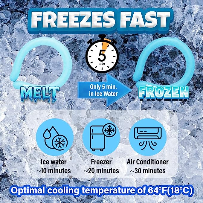 Лето для бега на открытом воздухе, ледяная подушка, холодный воротник, крутой шейный ремешок, охлаждающее кольцо для шеи