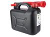 Plastic Fuel Canister, 5L, Black