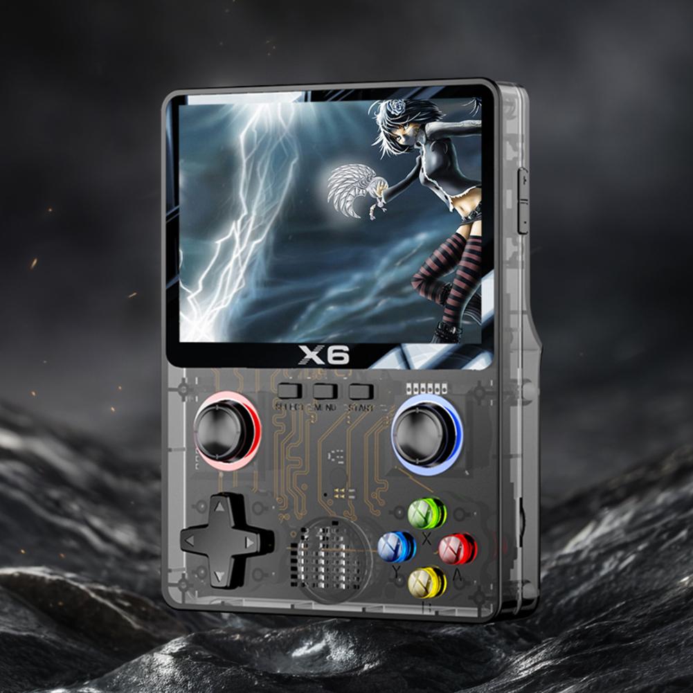 X6 Портативная игровая консоль 2000 мАч 3,5-дюймовый IPS-экран портативный игровой плеер 3D-джойстик классический видеоплеер для взрослых детей