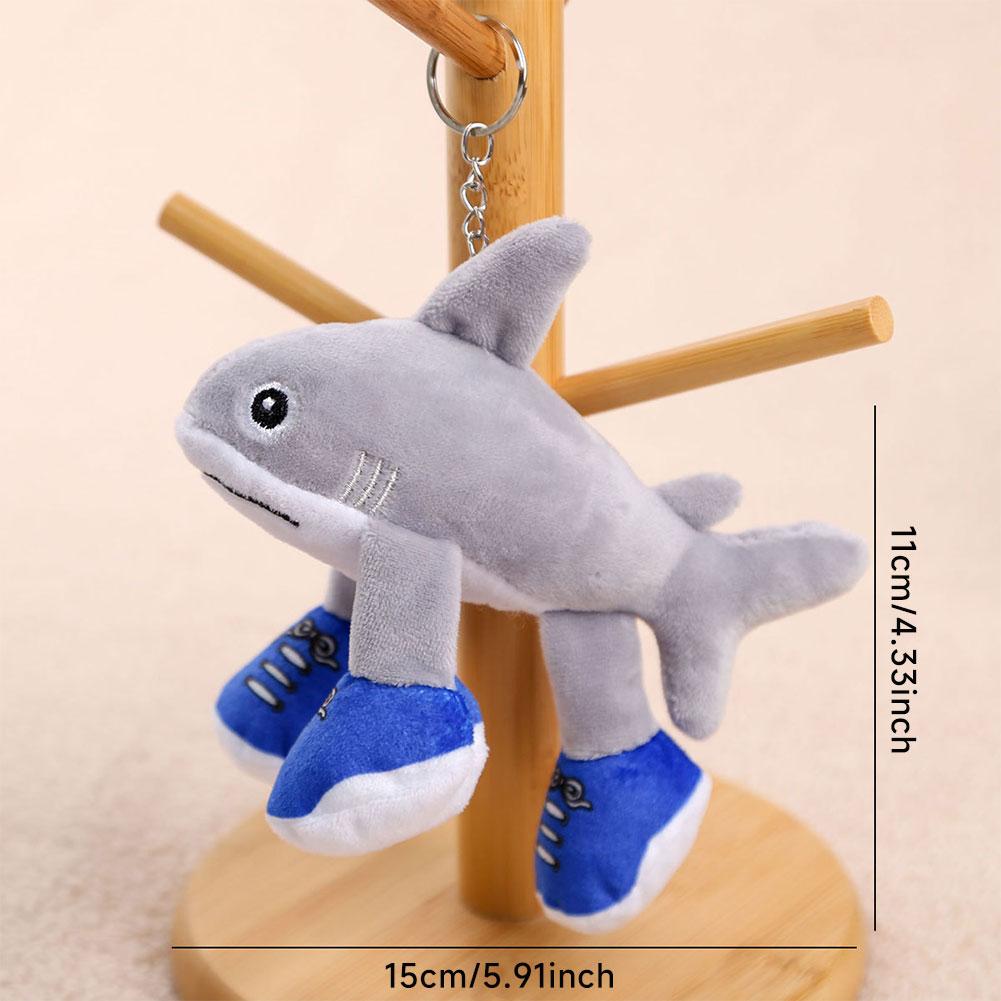 Creative Pendant Tralalelo Tralala Plush Tungtungtung Italian Brainrot Al TralaleDoll Plush Toy Girl Cute Kid Gift Keychain