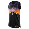 НБА Финикс Санз Сезон 2025-26 Городская версия Цветной блок Футболка без рукавов с круглым вырезом для баскетбола Мужская майка HM6118-010