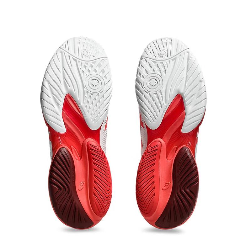 ASICS Court Ff 3 Novak White Electric Red 1041A522-966