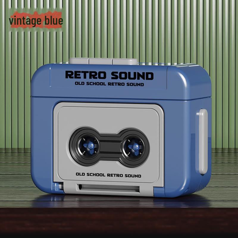 Брелок-ретро-диктофон в стиле TikTok: Мини-записываемая музыкальная шкатулка-подвеска для пар