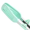 3 шт. щипцы для еды, прочные, удобные, термостойкие кухонные щипцы из нержавеющей стали с силиконовыми насадками для дома