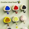 Присоска Тип Нажимной Облако Крючок Без Пробойника Ванная Кухня Бытовая Многофункциональный Творческий Допамин Цветной Крючок