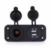 Dual USB Car Cigarette Lighter Socket Splitter 12V Charger Power Adapter Outlet Accessories