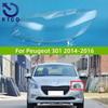 Фары, прозрачные накладки на фары, 9801854680, 9801854780, для Peugeot, старая модель 301, 2013-2016