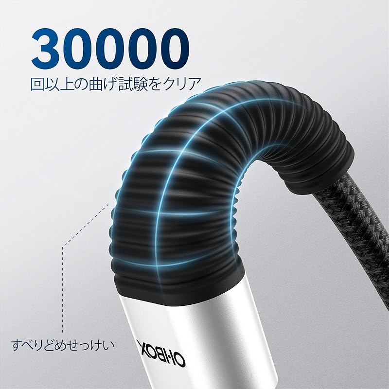 USB Type C Cable 1M C To Cable PD Compatible 100W Fast Charging Type C Prevention of Disconnection USBC iPhone16/15 Series, iPad Mini/Pro, Galaxy