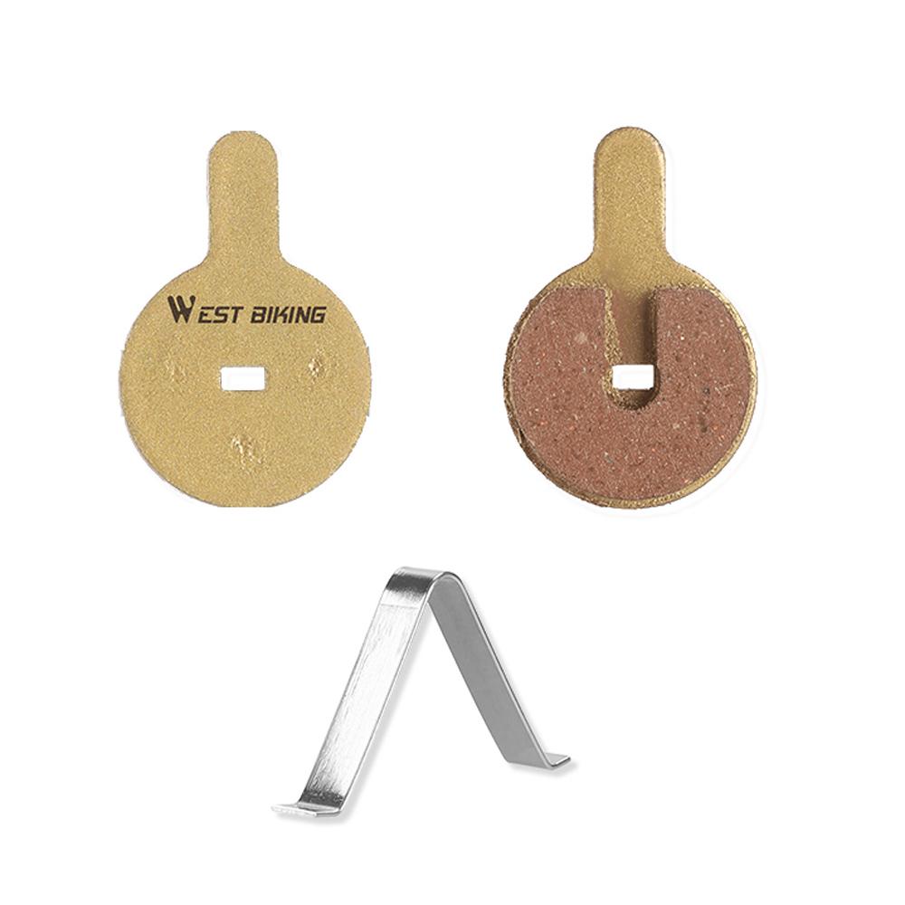 Велосипедные дисковые тормозные колодки Полуметаллические тормозные колодки на медной основе Износостойкие тормозные детали для горного велосипеда