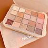 1 Pcs Nude Shiny Eye Shadow Matte Shiny Palette Durable Waterproof Mineral Powder Eye Shadow HMM