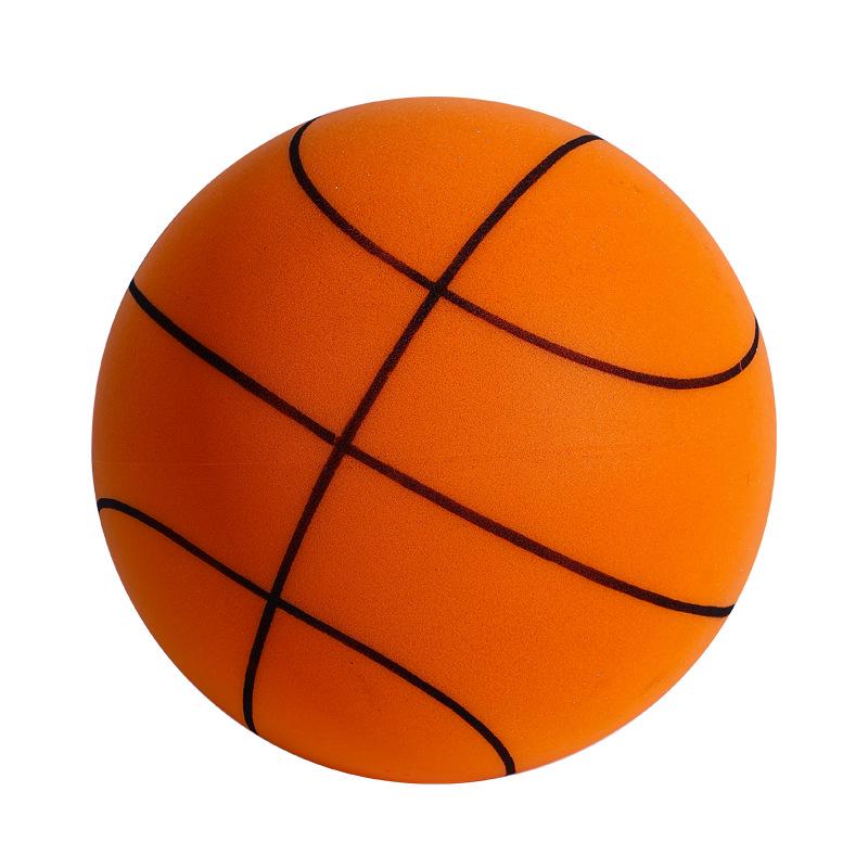 Indoor Silent Basketball for Kids - Elastic Sponge Bounce Ball for Quiet Practice