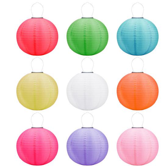 Солнечный Китайский Фонарь Подвесной Светильник IP44 Водонепроницаемый Автоматической Зарядки Открытый Крытый Подвесной Солнечный Фонарь Светодиодный Сад Декоративный Светильник