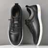 Hot-selling Leather Casual Sneakers for Men Driving Shoes New Fashion Male Outdoor Footwear All-match Treking Footwear Trainers