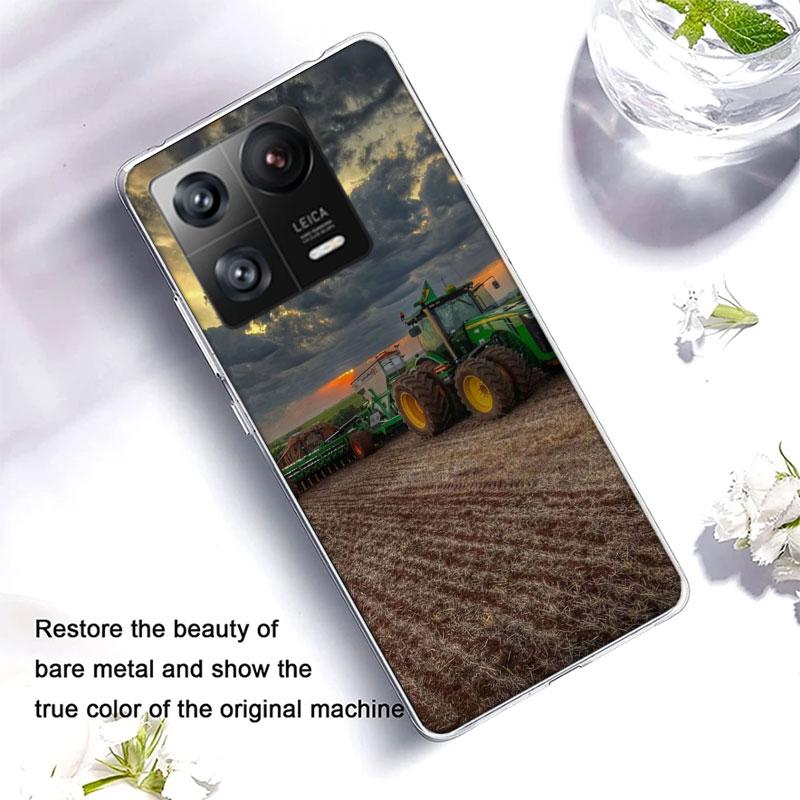 Farm Machinery Harvesters Phone Case For Xiaomi Poco F7 Ultra X7 X6 M8 M7 M6 M4 M3 Pro X4 Mi 15 15T 14 14T 12T 12S 10T Pro 12 11
