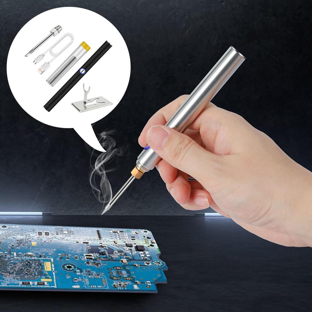 Железный комплект, аккумулятор емкостью 1100 мАч, регулируемая температура для ремонта