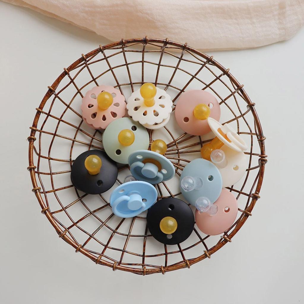 Stress Relief Baby Pacifier Soft Silicone Newborns Soothing Pacifier Ergonomic Reduced Snoring for Anxiety Reduction