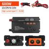 Бытовой светодиодный цифровой дисплей Преобразователь напряжения Портативный автомобильный инвертор высокой мощности Универсальный преобразователь солнечной энергии