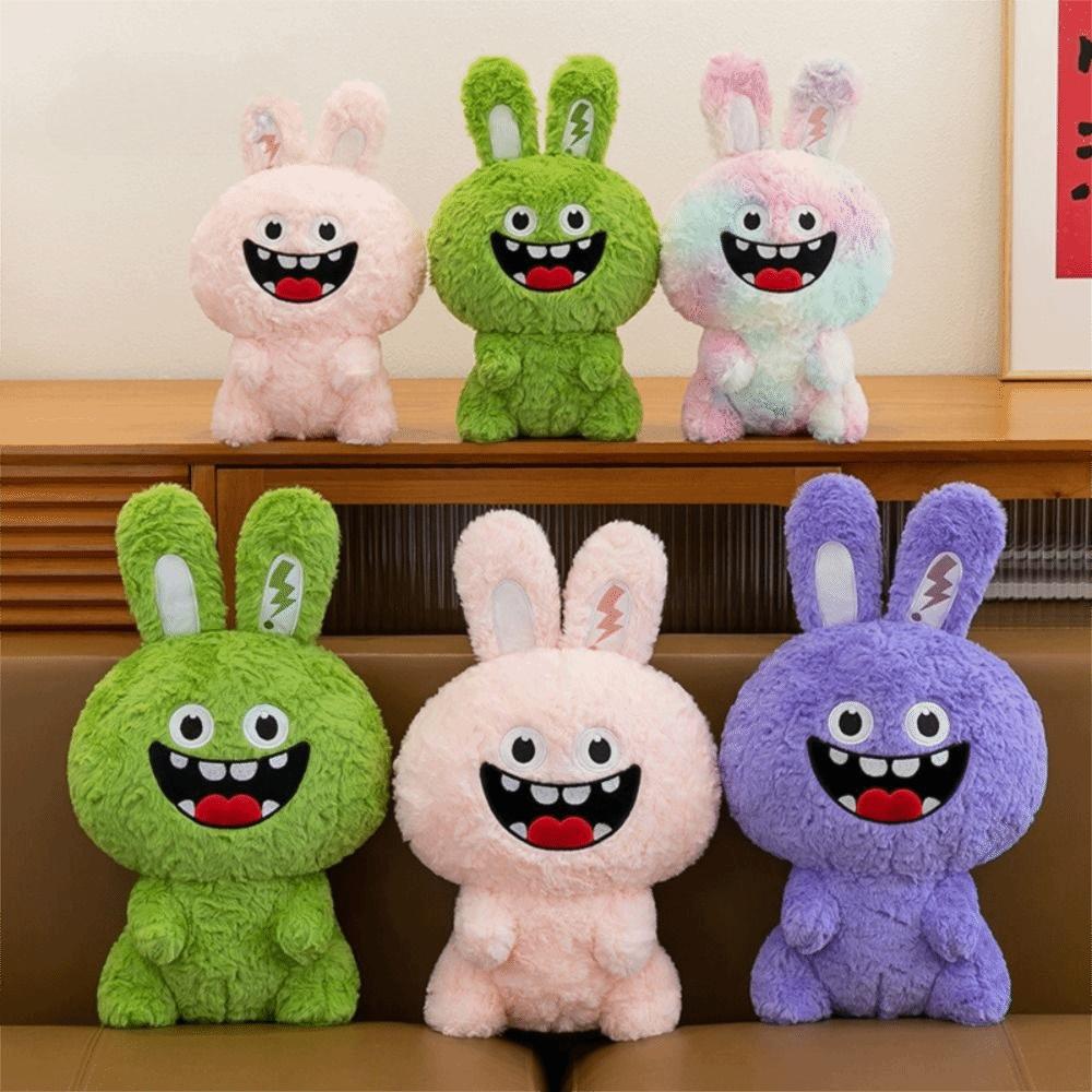 Soothing Cute Bunny Doll Adorable Hugging Companion Perfect Present Rabbit Plush Toy Home Decor