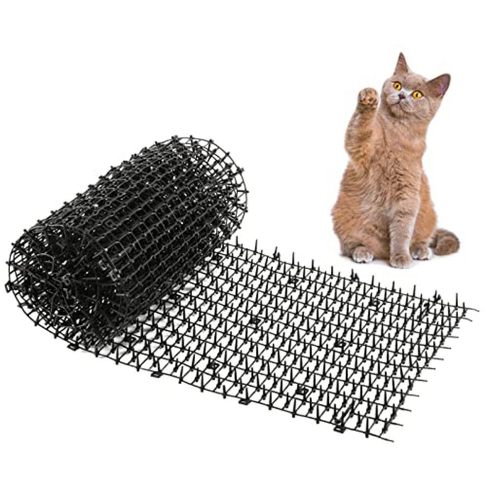 2m/4m Anti-Cats Digging Stopper Network Cat Deterrent Mat Durable Cat Scat Mat with Spikes  Indoor