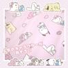 Sanrio Персонажи Sanrio Махровая ткань Защита от недержания 100 x 205 см с изображением My Hello и Pompompurin (САНРИО) Простыня, Односпальная, Розовая, (SS-31-207-46), Куроми,