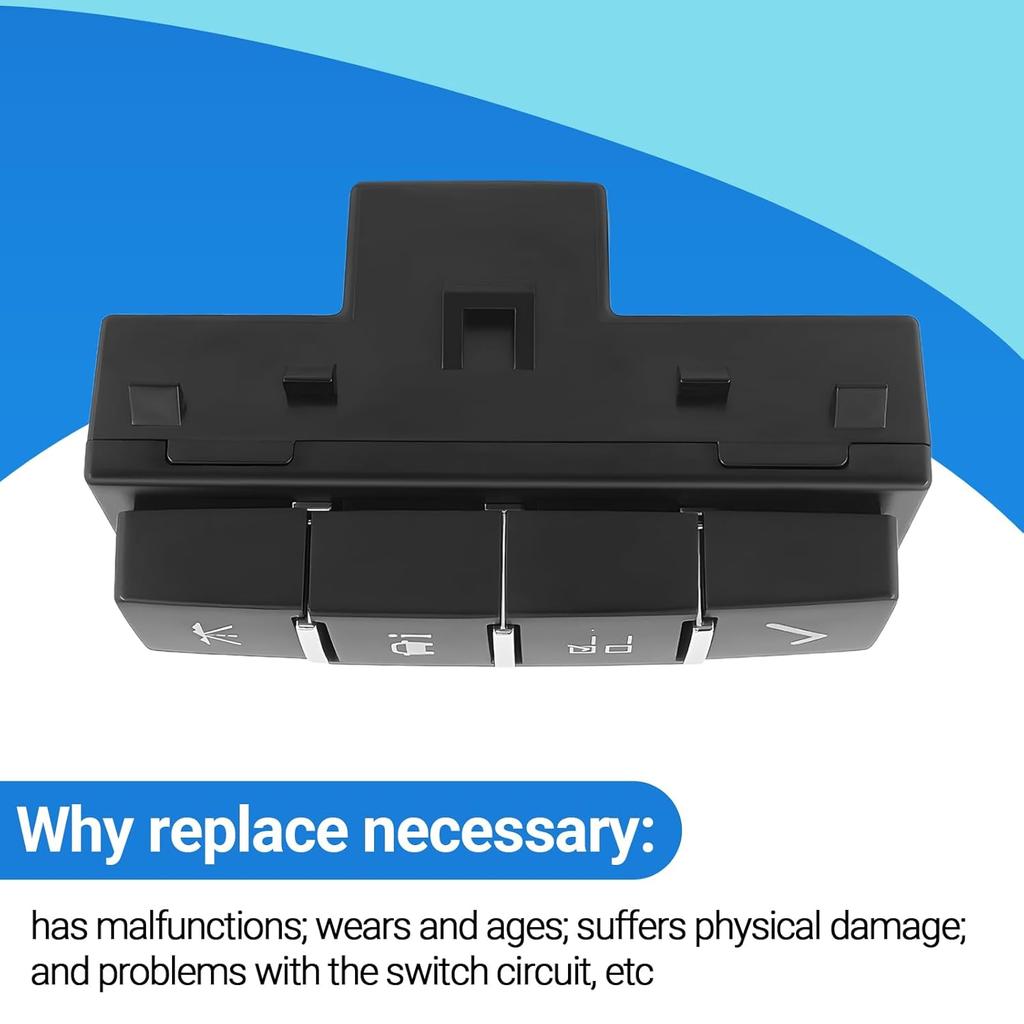 Car Driver Information Center Display Switch Fits for 2007-2020 Chevy Express Silverado Suburban Avalanche GMC Savana Sierra GMC Yukon XL Hummer H2