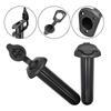 Practical Kayak Bracket Mount Fishing Rod Holder Insert Socket Cover with Rubber Base Gasket Boat Equipment Tool