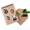 50 Woodland Animal Series Graffiti Stickers DIY Cute Stationery Stickers Water Cup Computer Decoration Stickers