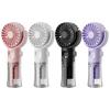 Handheld Spray Fans USB Rechargeable Portable Misting Fan 4-speed Adjustable Instant Cooling Mist Fan for Summer Outdoor Travel