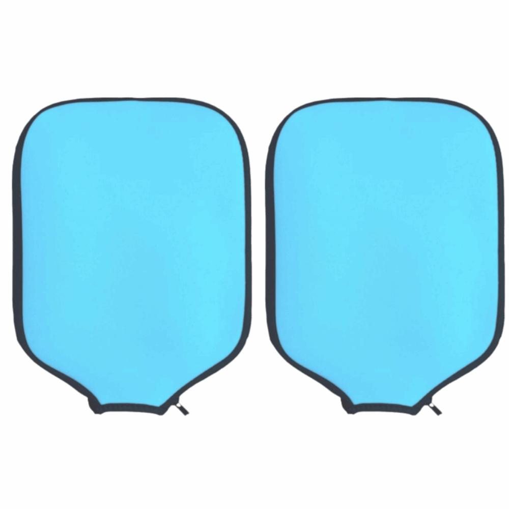 2PCS Lightweight Pickleball Paddle Cover Soft Pickleball Paddle Sleeve Racket Storage