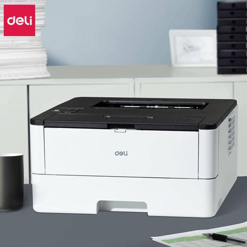 Deli P3550DN A4 Black and White Laser Printer CN plug (adapter included)