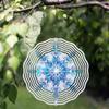 360 Degree Rotating 10 Inch Hanging Wind Spinner Outdoor Wind Chime for Balcony Lawn Garden Decor Spring Summer Art Decor Dynamic Effect