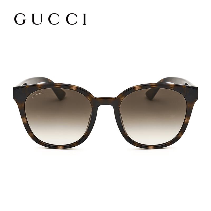 Gucci Унисекс квадратные солнцезащитные очки с градиентными линзами и двойным G