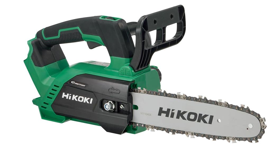 HiKOKI 18V Cordless 250mm Bar Battery and Charger Sold Chainsaw, Size, Separately, CS1825DC(NN)