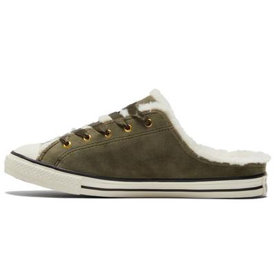 Chuck Taylor All Star Dainty Mule Welcome to the Wild — женские кроссовки Field Surplus Green Egret Black 572507C